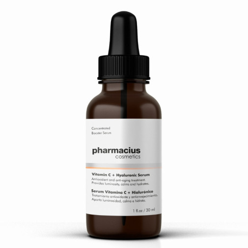 Sérum Concentrado Vitamina C + Ácido Hialurónico 30 Ml Pharmacius Cosmetics