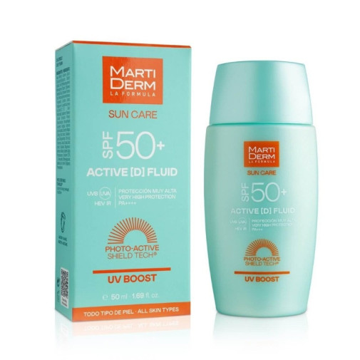 Spf50+ Active (D) Fluid 50 Ml Martiderm