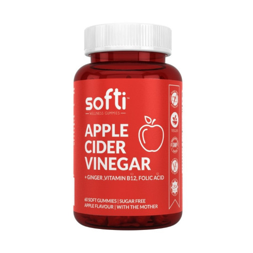 Vinagre De Sidra De Manzana 60 Gummies Softi Wellness Gummies