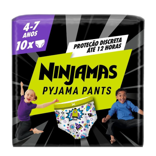 Dodot Ninjamas Carry Pack Cohete Talla 7   10 Uds.