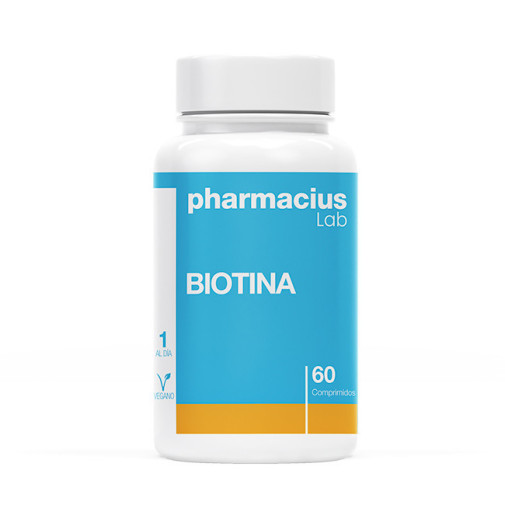 Biotina (Pura) 60 Comprimidos Pharmacius Lab
