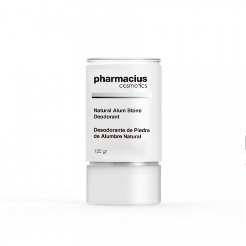 Desodorante De Piedra De Alumbre 120 Gr Pharmacius Cosmetics