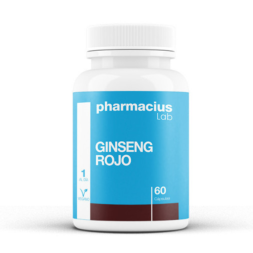 Ginseng Rojo 60 Cápsulas Pharmacius Lab