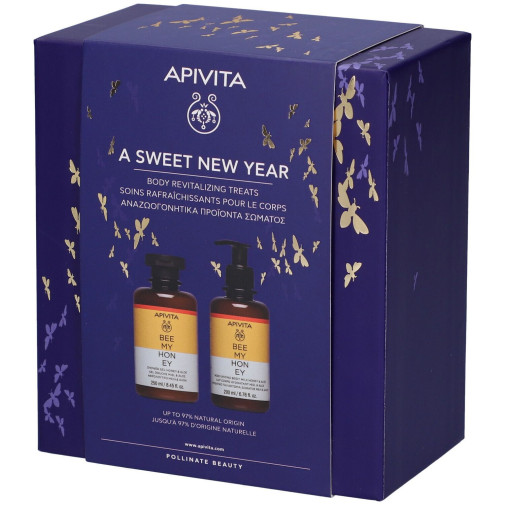 Apivita Bee My Honey Gel 250Ml + Leche 200Ml