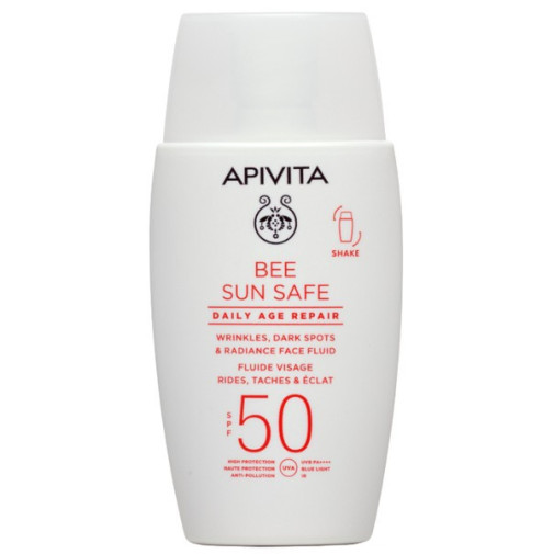 Apivita Fluido Facial Spf50 Arrugas, Manchas Y Luminosidad 50Ml