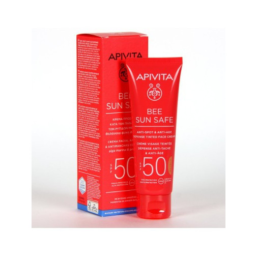 Apivita Bss Crema Antiedad Y Antimanchas Spf50 Color 50Ml
