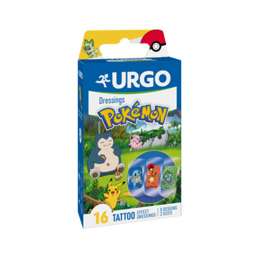 Urgo Tatoo 16 Apositos Pokemon