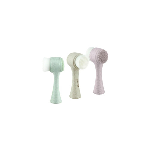 Beter Natural Fiber Cepillo De Masaje Facial 2 En 1