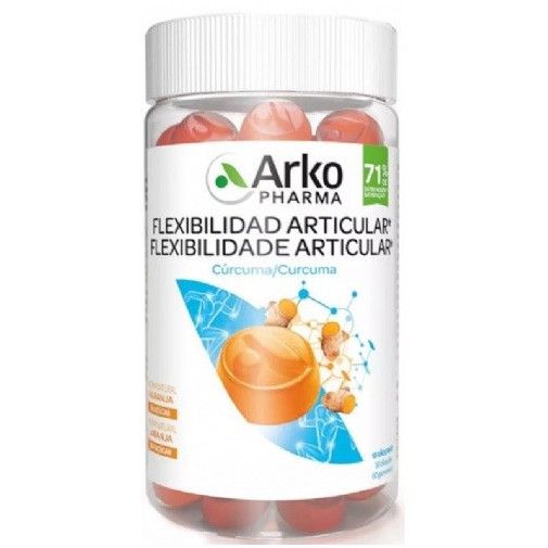 Arkopharma Flexibilidad Y Movilidad Articular 60 Caramelos De Goma Sabor Naranja