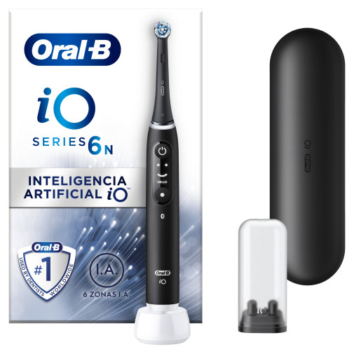 Cepillo Dental Electrico Oral B Io 6 Color Negro