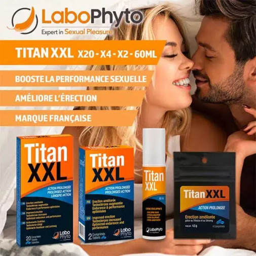 Titan Xxl 20 Comprimidos De Liberacion Prolongada