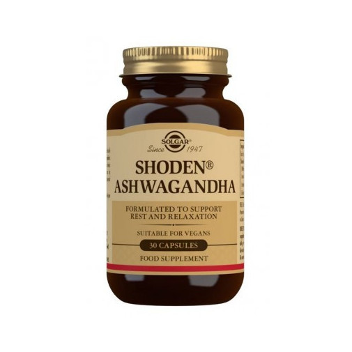Solgar Ashwagandha Shoden 30 Capsulas