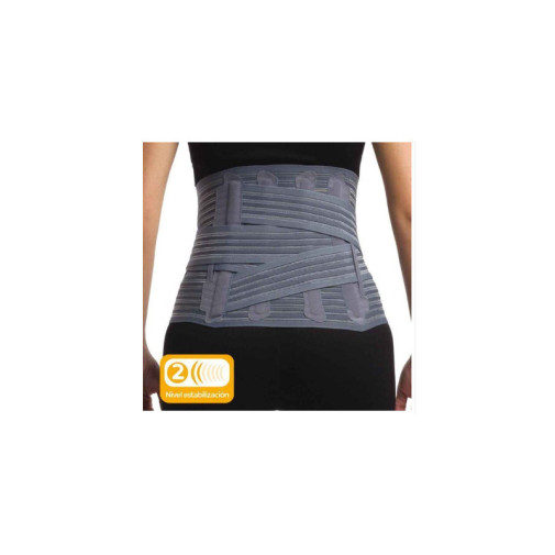 Faja Lumbosacra Semirrigida Doble Tensor En Cruce Lumbar Primspine Care+ Ref. Prs620Gxl 1 Unidad Tal