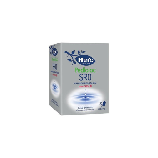 Pedialac Suero Fresa 3X200 Ml