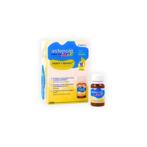 Astenolit Infantil 12 Viales 10 Ml