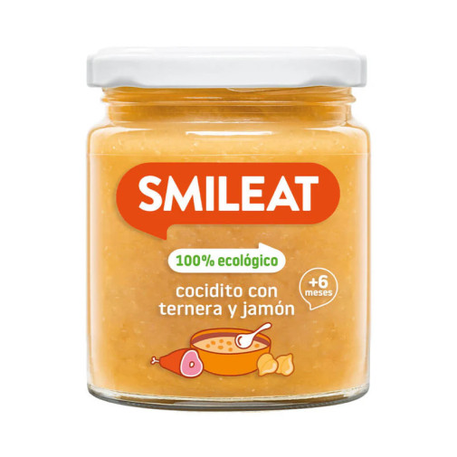 Smileat Tarrito De Cocidito Con Ternera Y Jamon 230G