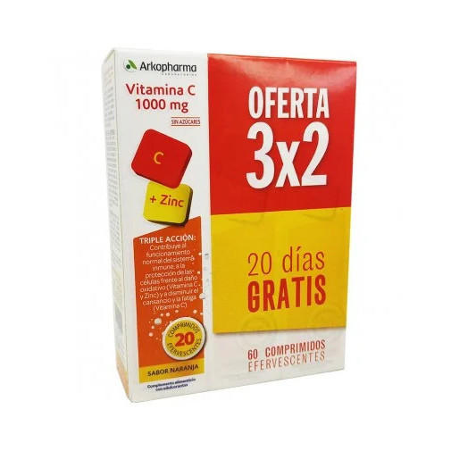 Arkovital Vit C 1000 3X2 60 Com