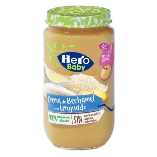 Pedialac Pure De Lenguado Con Bechamel Hero Baby 250 G