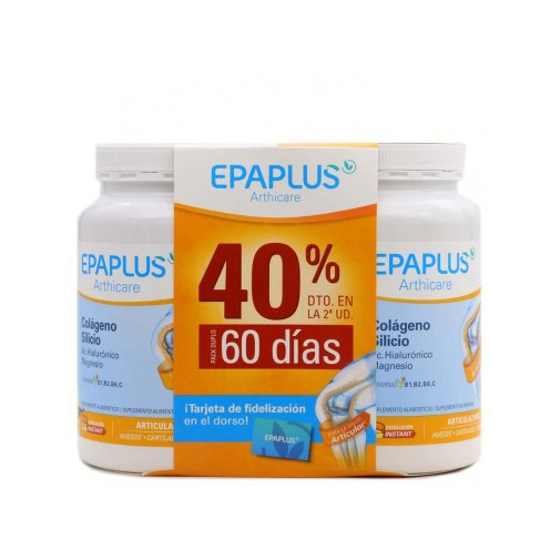 Epaplus Arthicare Polvo Instant 60 Dias 2 Envases 327 G Duplo Sabor Vainilla