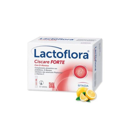 Lactoflora Ciscare Forte 10 Sobres Sabor Limon