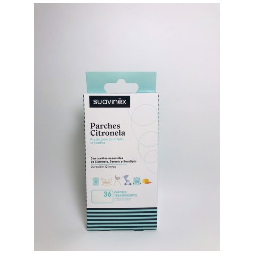 Suavinex Parches Con Citronella 36 Parches