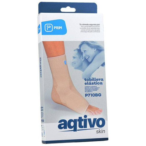 Tobillera Elastica Prim Aqtivo Skin 1 Unidad Talla Xl P710Bg
