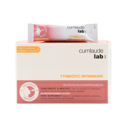 Cumlaude Lab Tynbiotic Intimmune 28 Sticks Bucodispersables