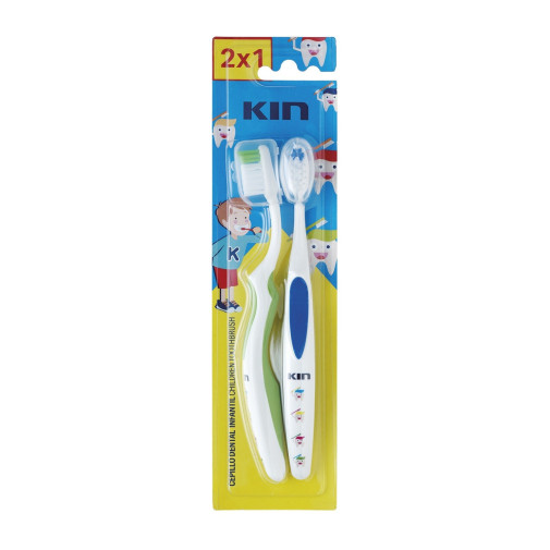 Kin Duplo Cepillo De Dientes Infantil