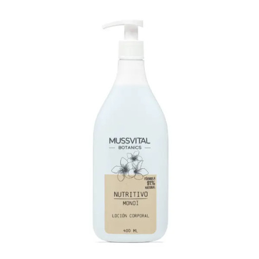 Mussvital Botanics Locion Corporal Monoi 1 Envase 400 Ml