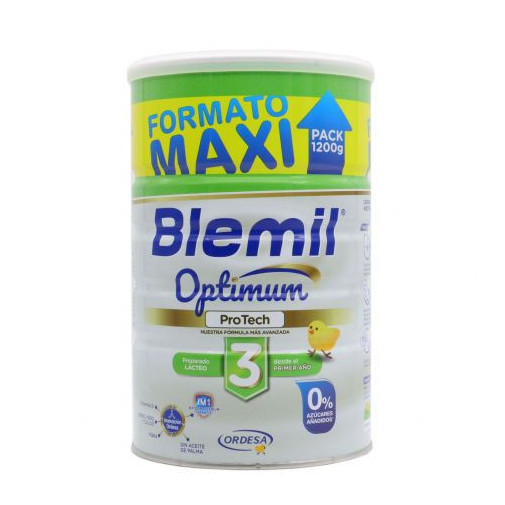 Blemil Optimum Protech 3 0% 1 Envase 1200 G Formato Maxi
