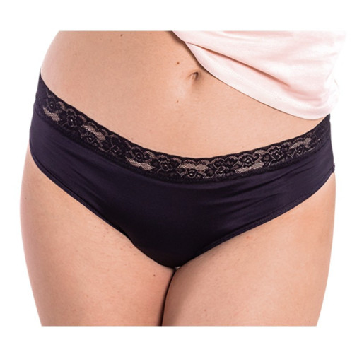 Braga Menstrual Enna Dia 1 Unidad Talla L Flujo Abundante Color Negro
