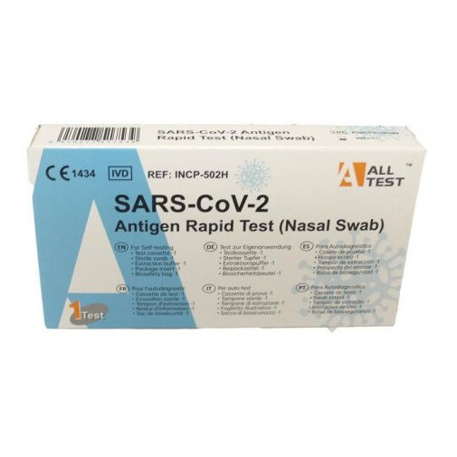Test Covid 19 Fluido Oral Antigen Rapid Test Alltest