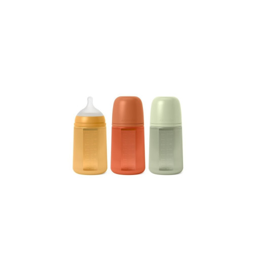 Biberon Silicona Suavinex Intense Colour + 3 (0 6) Meses 1 Unidad 240 Ml