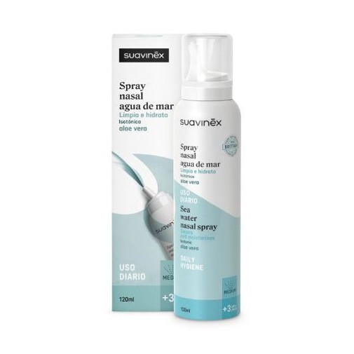Suavinex Spray Nasal Nariz Tap Hiper +3M 120 Ml