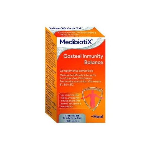 Medibiotix Gasteel Inmunity Balance 10 Sobres 1,5 G