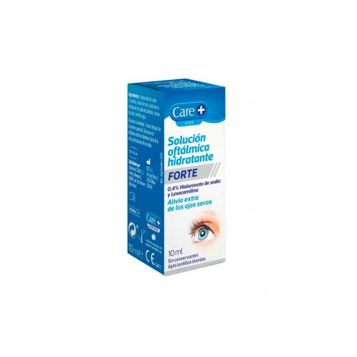 Care+ Solucion Oftalmica Hidratante Forte 1 Envase 10 Ml