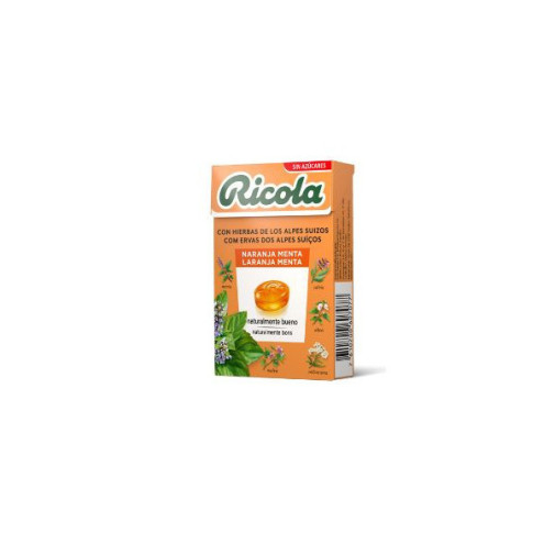 Ricola Caramelos S/A Naranja Menta 50 G