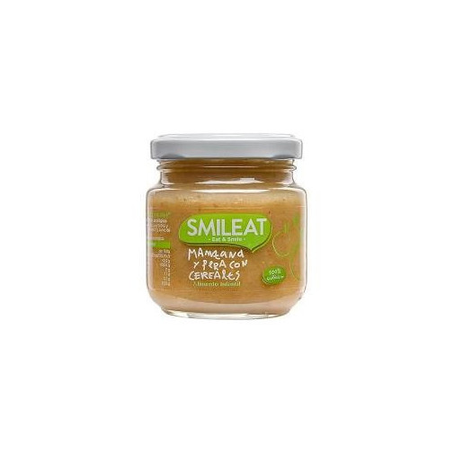 Smileat 1 Tarrito 130 G Sabor Pera Y Manzana