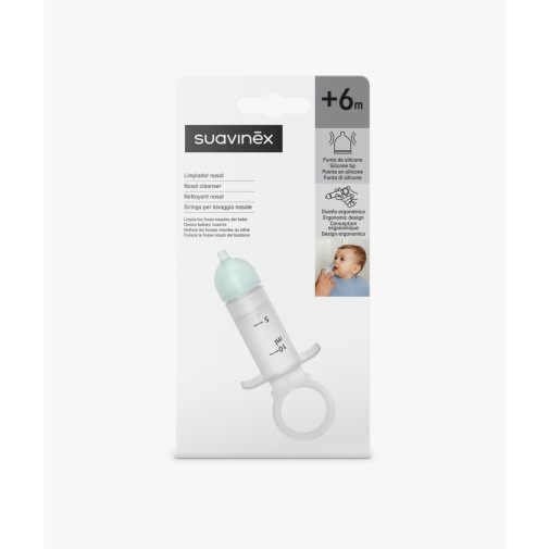 Suavinex Jeringuilla Lavado Nasal + 4 Meses 1 Unidad