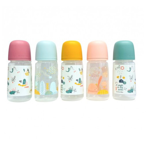 Biberon 270Ml Tetina Fisiolëgica Sili M