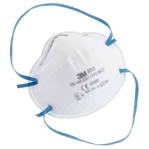 Mascarilla Autofiltrante Ffp2 3M 8810 3 Unidades