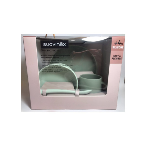 Vajilla Infantil Silicona Suavinex 1 Unidad Intense Colour