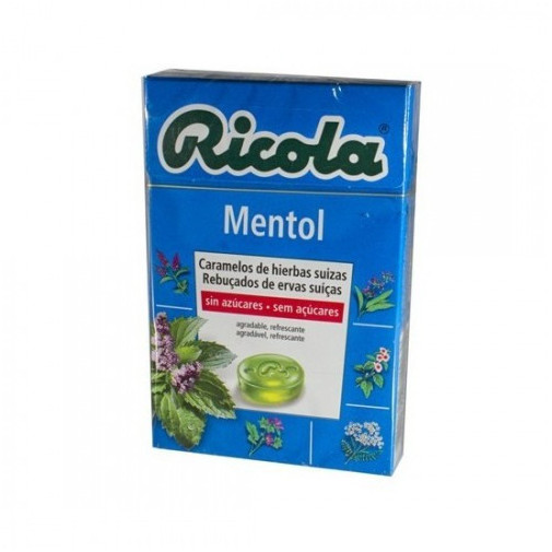 Ricola Caramelos Sin Azucar 1 Envase 50 G Sabor Mentol