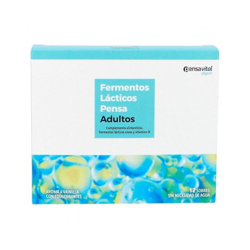 Fermentos Lacticos Pensa Adultos 12 Sobres 2 G