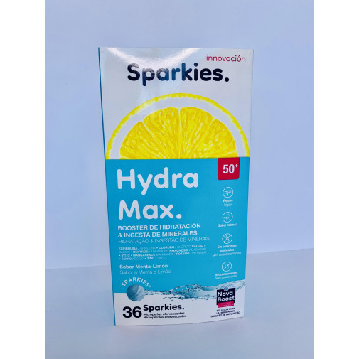 Sparkies Microperlas Efervescentes Hydra Max Hidratacion Ingesta Minerales 36 Unidades