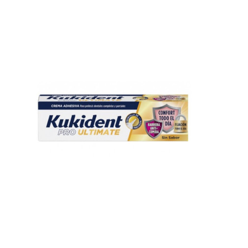 Kukident Pro Ultimate 1 Tubo 40 G Sin Sabor