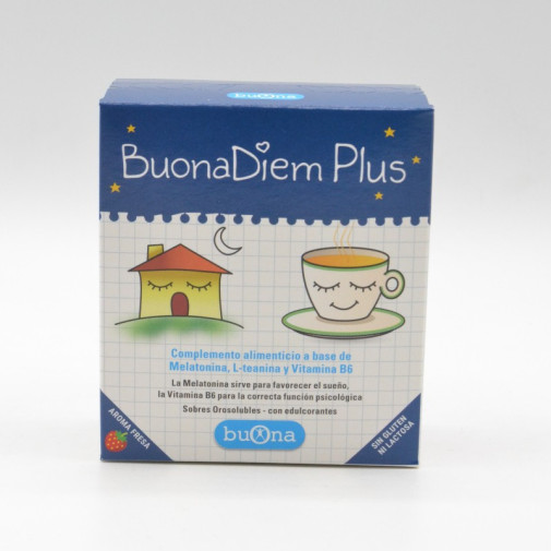 Buonadiem Plus 20 Sobres 1,5 G Sabor Fresa