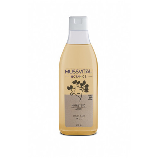 Mussvital Essentials Botanics Gel De Baño Argan 1 Envase 750 Ml