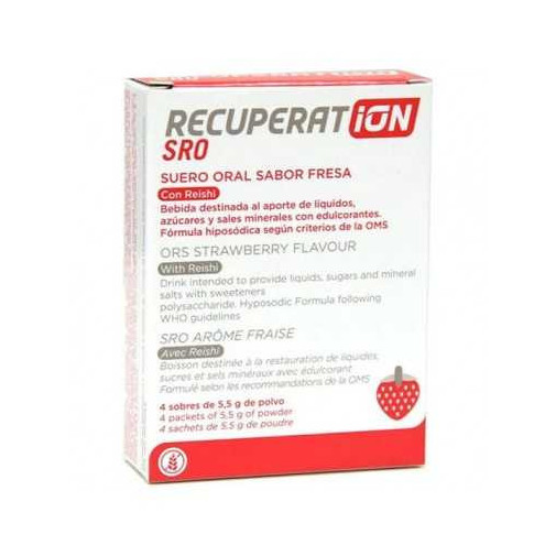 Recuperat Ion Suero Oral S.R.O. 4 Sobres Sabor Fresa