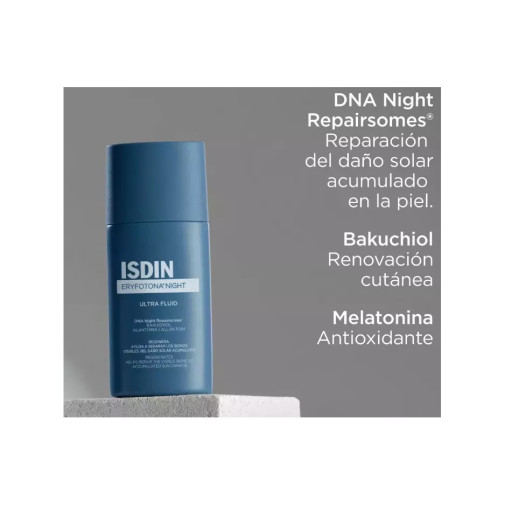 Isdin Eryfotona Night Ultra Fluid 1 Envase 50 Ml